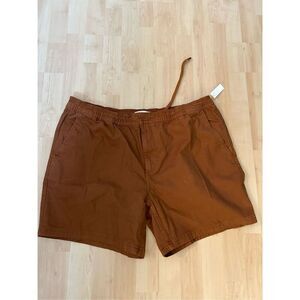 NEW Goodthreads Men's 7" Utility Short Clay XL 38-41”